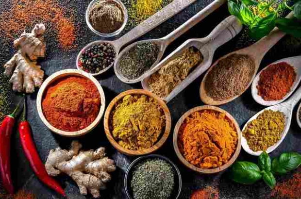 Composition,With,Assortment,Of,Spices,And,Herbs.